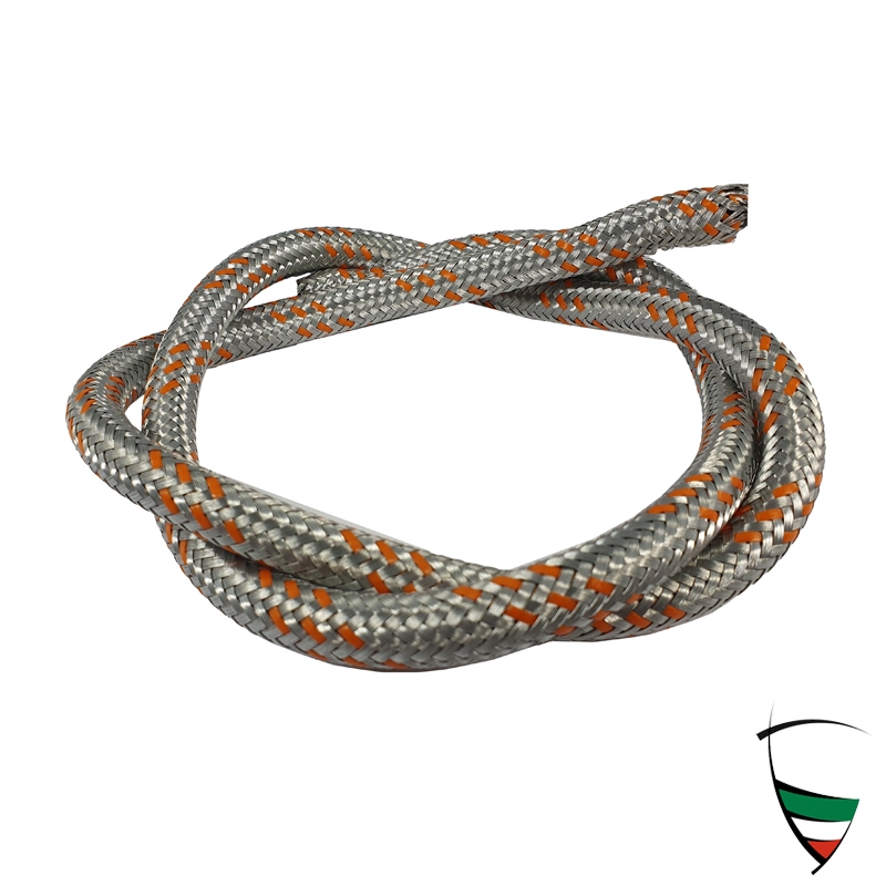 BRAIDED FUEL HOSE,1M