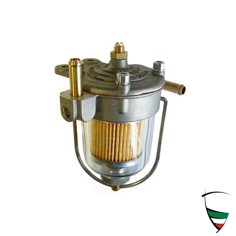 FUEL FILTER HOUSING INCL. FILTER (GLASS HOUSING)
