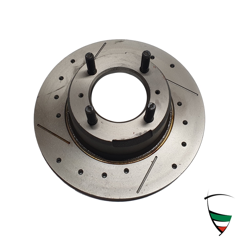 Sport Bremsscheibe 1300-1600 vorne geschlitzt und gelocht, keine TÜV-Gutachten