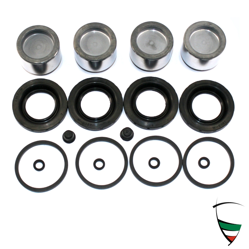 Kit reparation 2 étrier arriére (piston 38mm)67-93, avec 4 piston pour version sans guide central