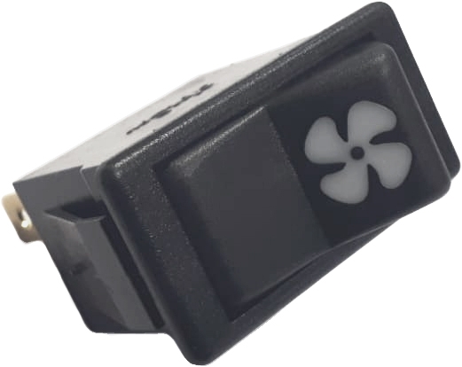 SWITCH FOR HEATER BLOWER - SPIDER 87-93