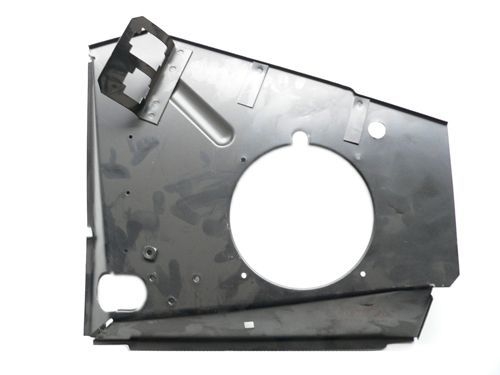 Zwischenblech klein, Innenrraum links