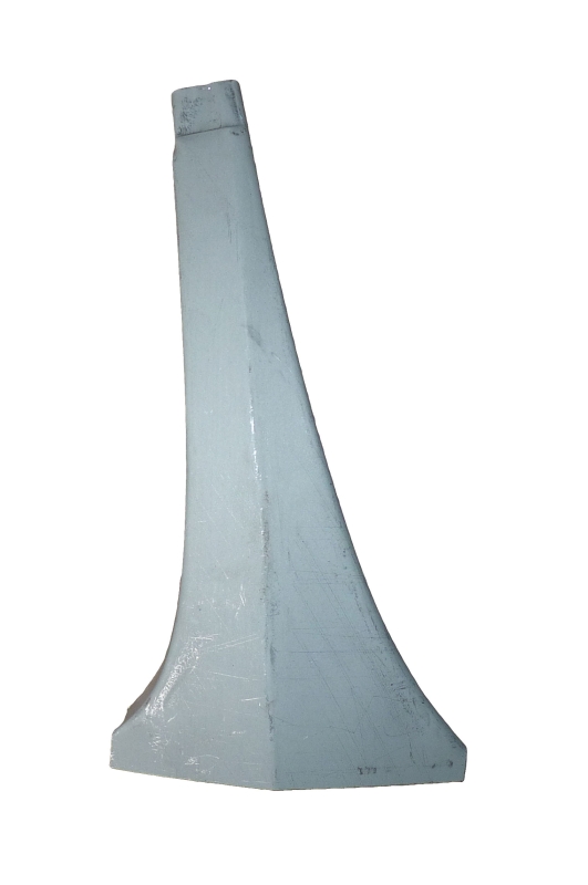 chapa rep. punta aleta del. izq.