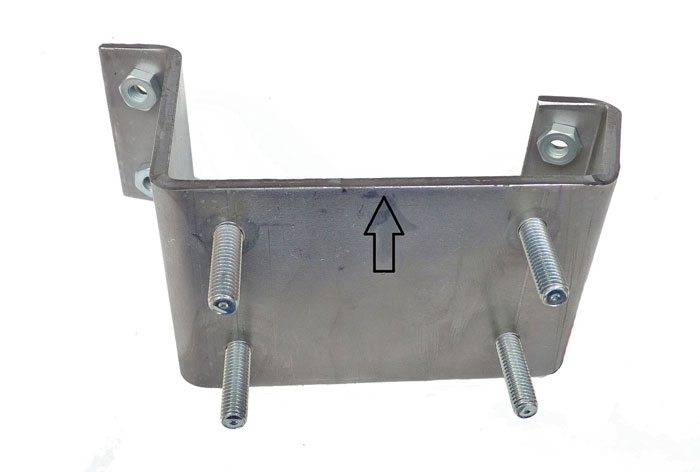 Aufnahme Stoßfänger rechts