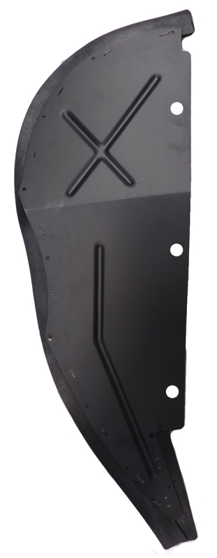 Spritzblech Aluminium A-Säule Spider rechts