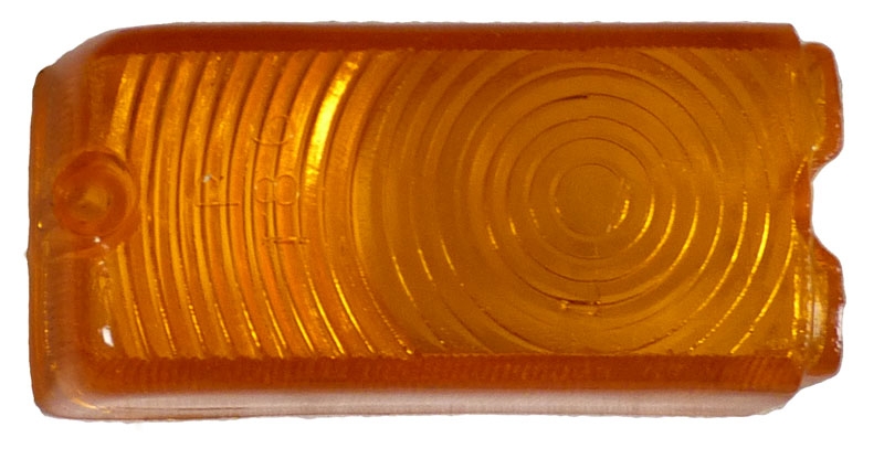 Blinkerglas Giulia Bj. 1962-74 Altissimo orange (Chromsteg)