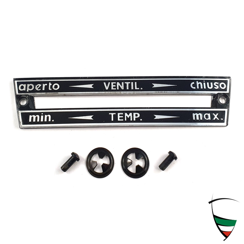 FINISHER FOR HEATER ACTUATION WITH FASTENING GIULIA,GT BERTONE