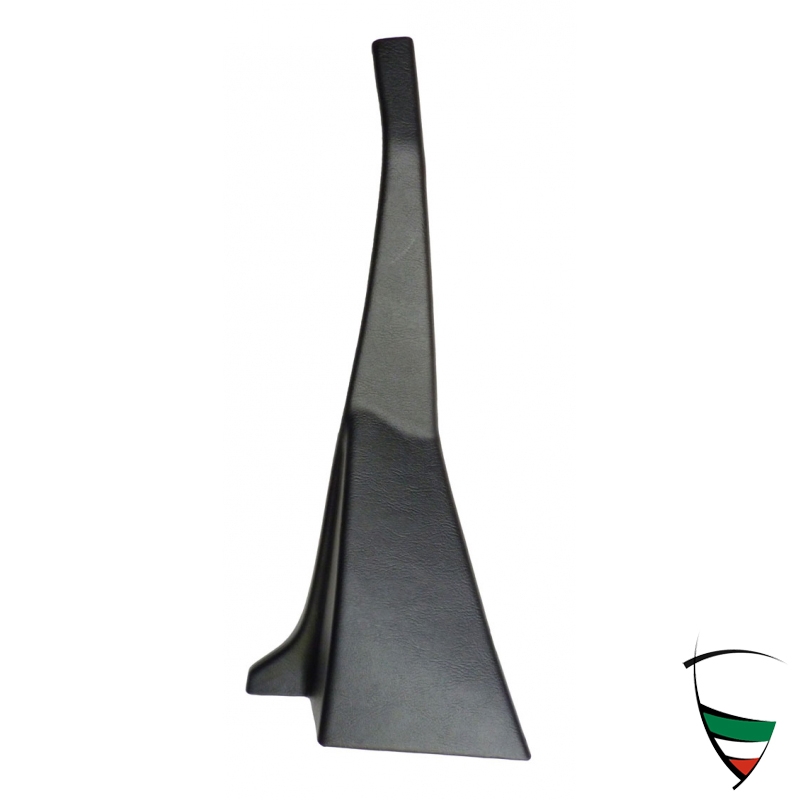 B-PILLAR COVER RIGHT - SPIDER 83-89 black, plastic corpus covered with Skay