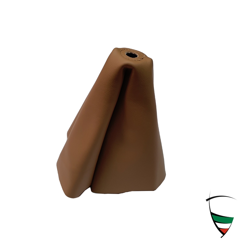 Schaltsack Leder beige Spider 1970-86 mit Mittelkonsole