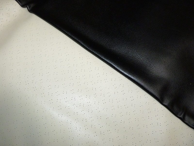 ROOF TRIM - Giulia - rear: creme punched/ front: black