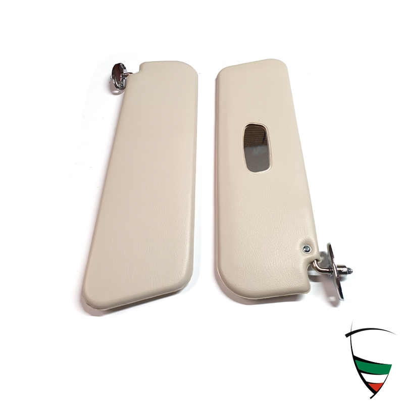 Sonnenblenden Giulia Satz links und rechts beige, incl. Halter