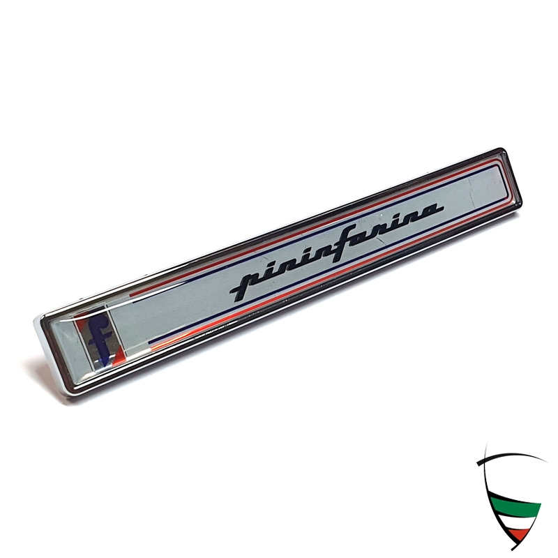 Pininfarina Emblem seitlich lang 1985 >
