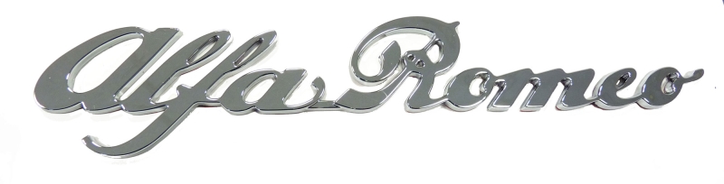 Schriftzug Alfa Romeo Spider 1990-93, selbstklebend