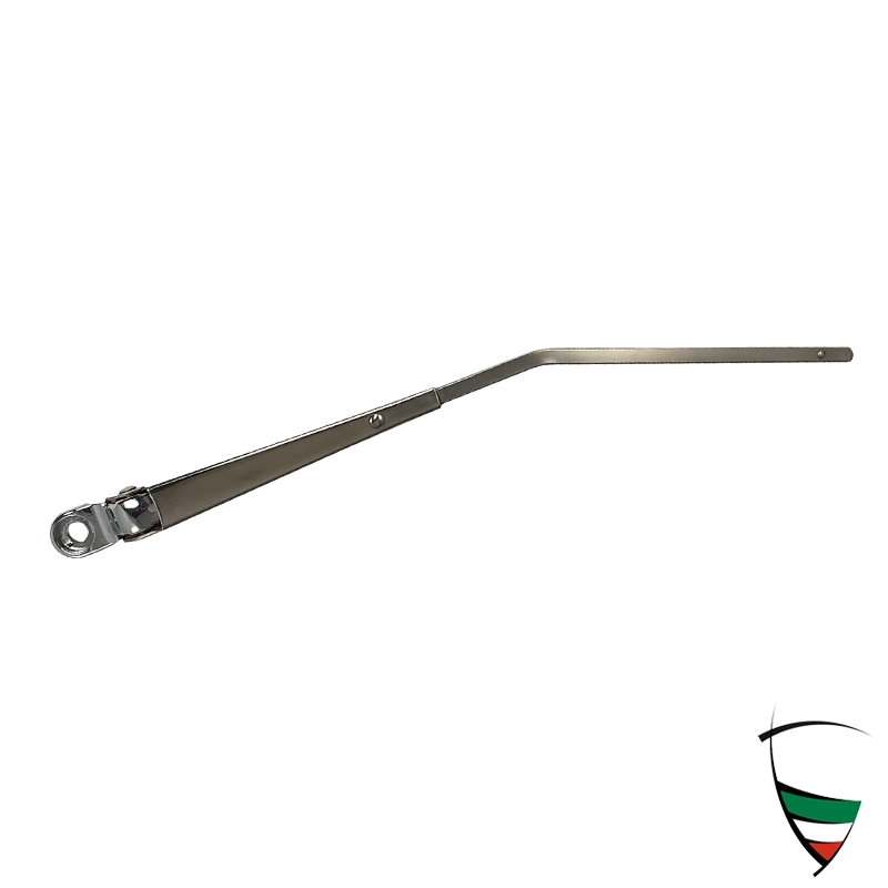 WIPER ARM "FLAT END" GIULIA/GT ROUNDTAIL SPIDER RIGHT,STAINLESS STEEL