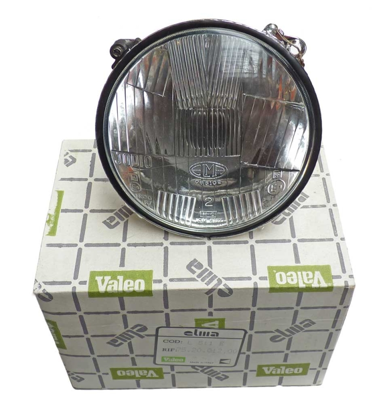 Außenscheinwerfer Alfetta Berlina rechts, Alfetta GT ohne Standlicht original ELMA 75.20.012.00