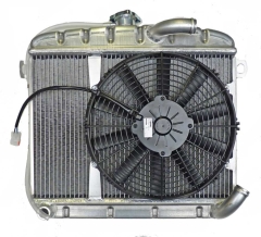 Kühler Aluminium GT 2. Serie mit Lüfter u. Kühlerdeckel