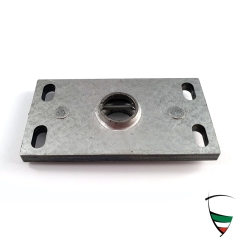 placa cierre capo motor