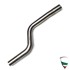 FRONT PIPE SPORT STAINLESS STEEL, REPLACES FRONT MUFFLER,FITS ALL 105/115 MODELS WITHOUT CAT. (MAY NEED MODIFICATION)