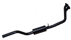 FRONT MUFFLER GT 1750 STANDING PEDALS WITHOUT MOT