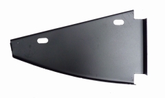 Befestigungsblech unten Schottblech vorne rechts Spider 1970-82