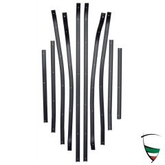 kit profili di fissaggio guarnizione porta (10 pezzi)