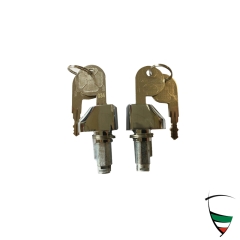 SPIDER ROUNDTAIL DOOR LOCK CYLINDER SET LEFT AND RIGHT NEW