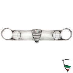 Kühlergrill Giulia TI 1-Teilig 2 Scheinwerfer Edelstahl Racing