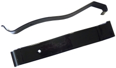 Halteklammer Mittelkonsole Pulverbeschichtet,2-teilig, für GT 1750 und Junior Zagato