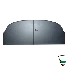 GT BACKSHELF 1300/1600 BLACK 1. SERIES 1750, HEIGTH 49 CM