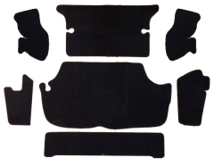 Moquette coffre GT, Noir