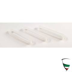 Kunststoffeinlage in Lenkspeichen Aussparung 53mm, 3 Stück, Giulia, GT Hellebore Lenkrad