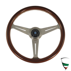 NARDI STEERING WHEEL wood/polished without MOT - diameter 360 mm