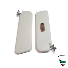 coppia di parasoli Giulia, colore grigio con supporti