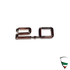 Schriftzug 2.0 Spider 1990-93, selbstklebend