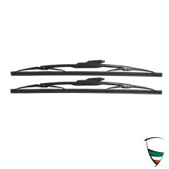 juego 2 escobillas limpia PB negro Spider 1970-85 (ancho brazo: 9mm)