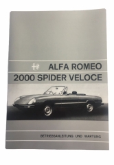 manuale operativo Spider 2000