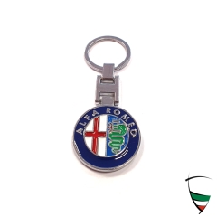 Portachiavi Emblema Alfa Romeo 88x33mm