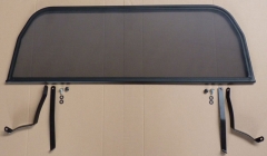 Windschott Spider Bj. 1970-93 mit Netz, bei Fahrzeugen mit Gurtführung am Sitz - bedingt verwendbar