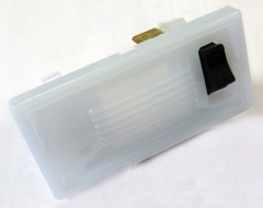 INTERIOR LAMP ALFETTA GTV (116) 2. SERIES MILK GLASS WITH SWITCH